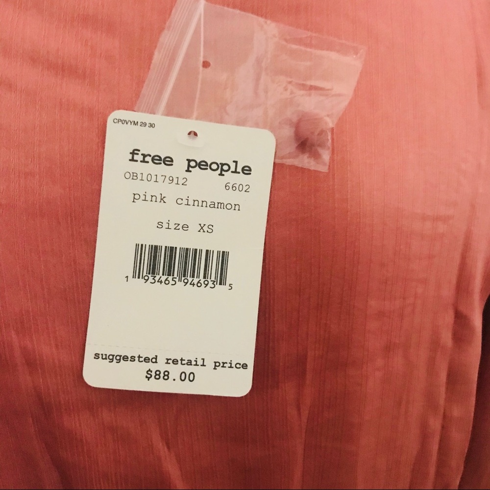 Free people silky xs petite blouse - Picture 7 of 9